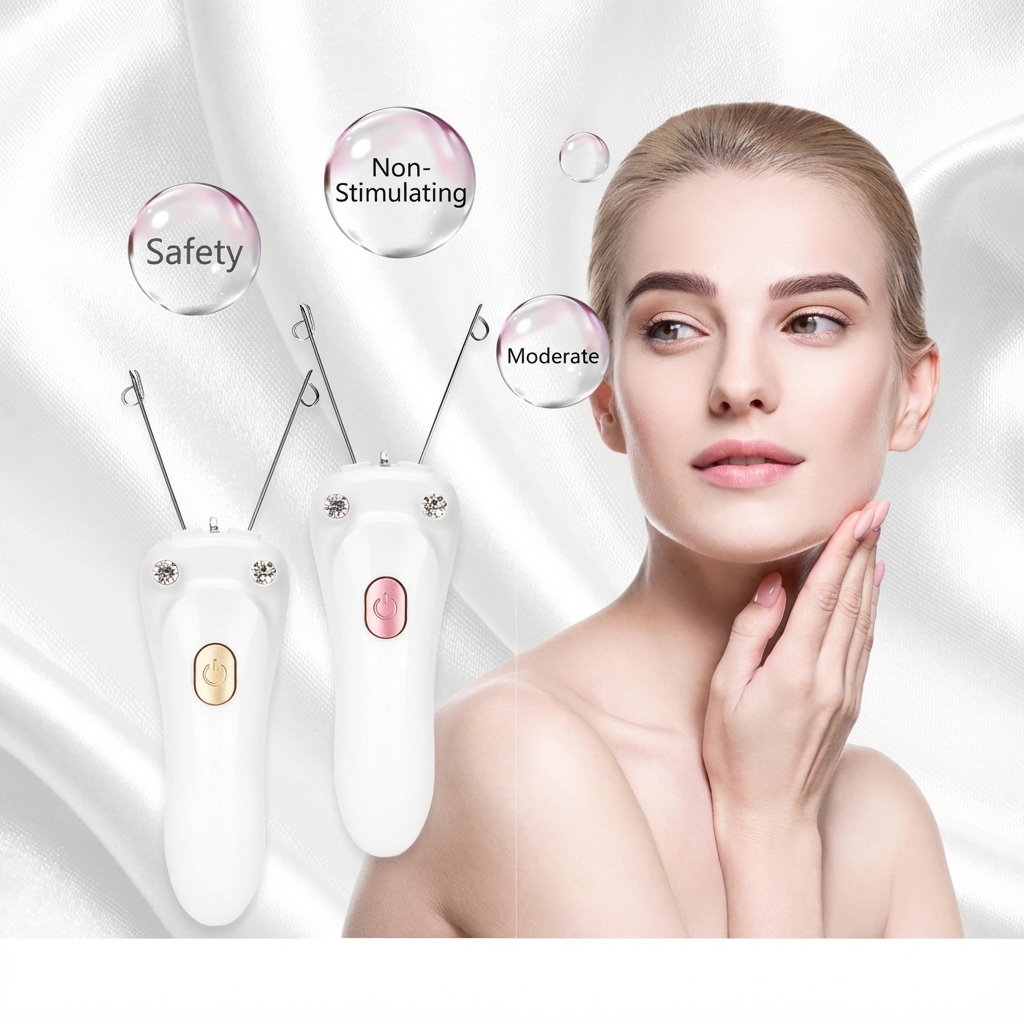 Butterfly Design Electric Threading Epilator – Facial Hair Remover Machine